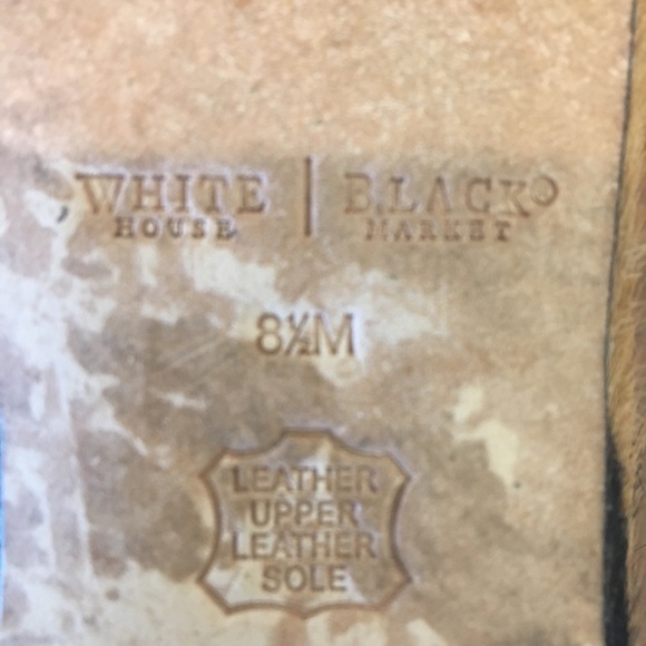 8.5M Tiger print flats calfskin/hair WHBM - Picture 8 of 8